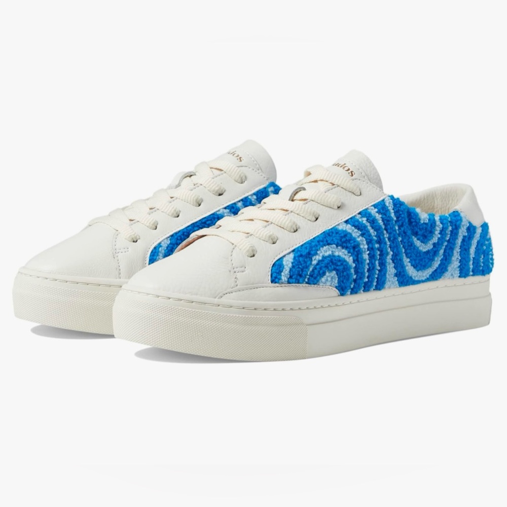 BRAND NEW Soludos Ibiza Platform Psychedelic Spiral